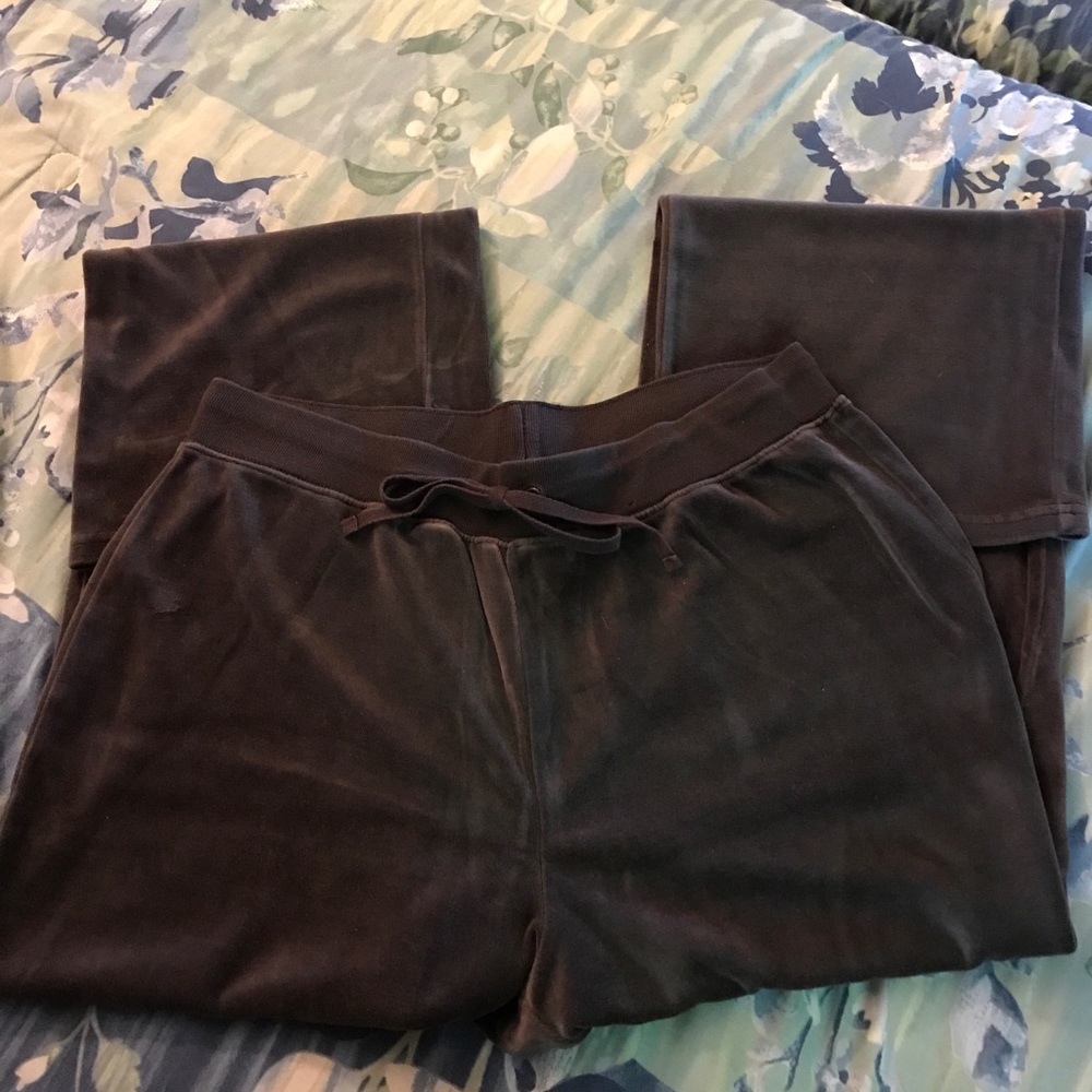 Velour lounging pants